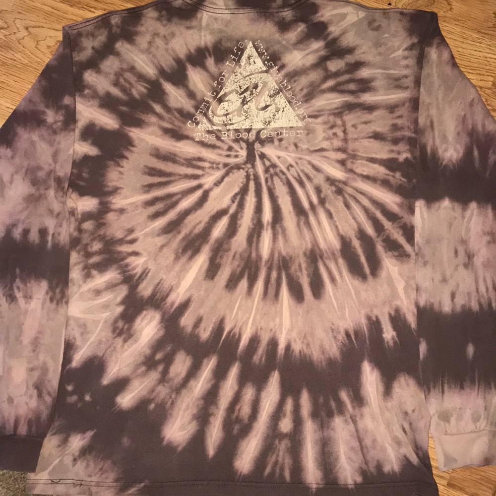 Commit for Life Blood Donor Brown Spiral Tiedye - Picture 5 of 8